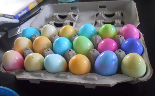 Our Easter eggs